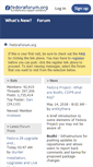Mobile Screenshot of fedoraforum.org